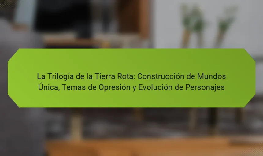 La Trilogía de la Tierra Rota: Construcción de Mundos Única, Temas de Opresión y Evolución de Personajes